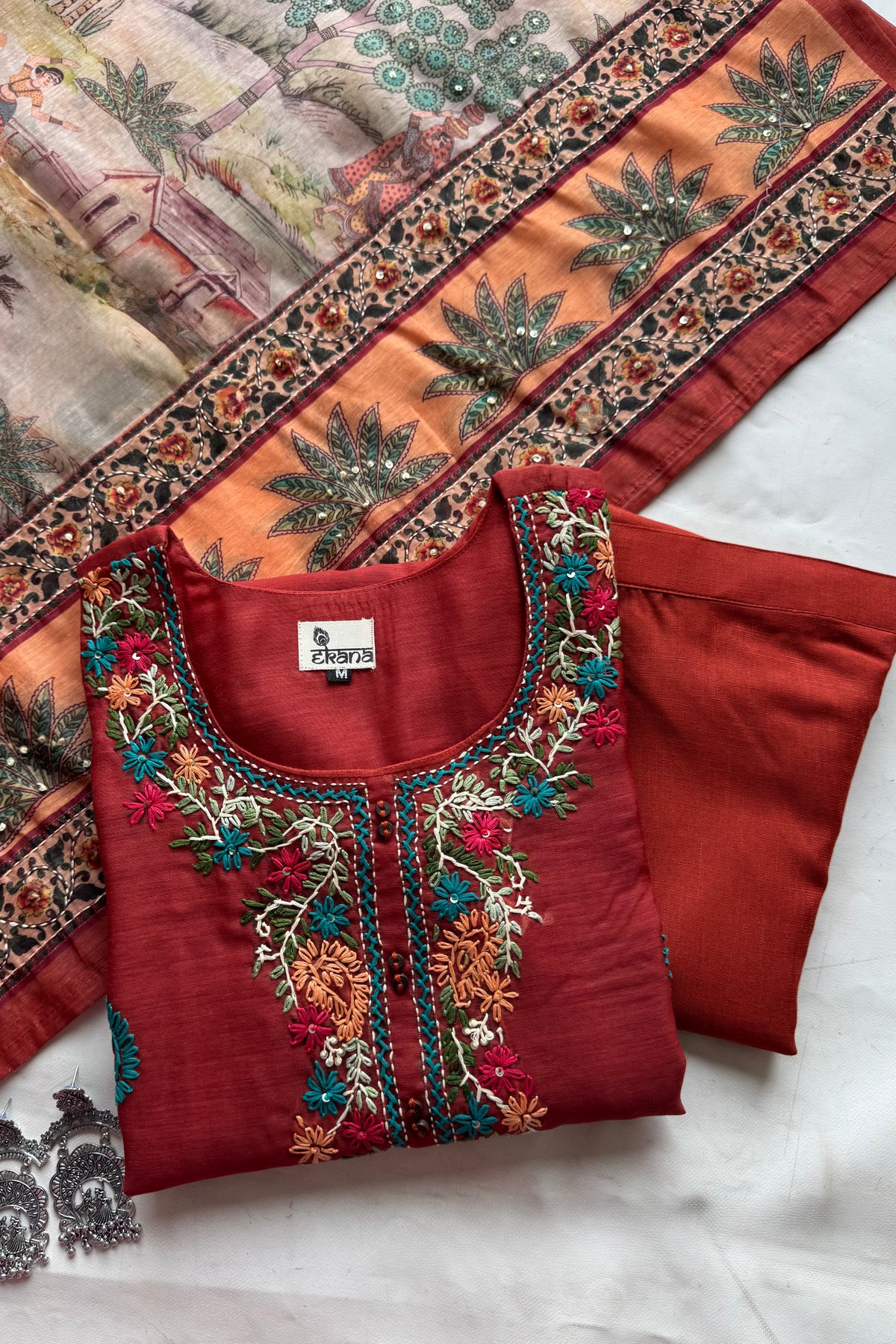 Kiran Kanika Handwork Suit Set
