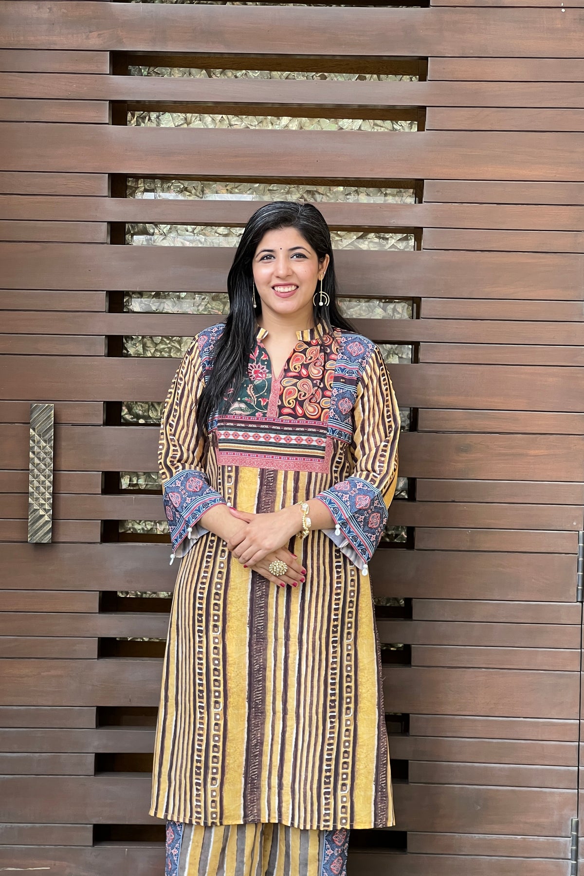Sunny Delight Kurta Set-Kurta Set-Ekana Label