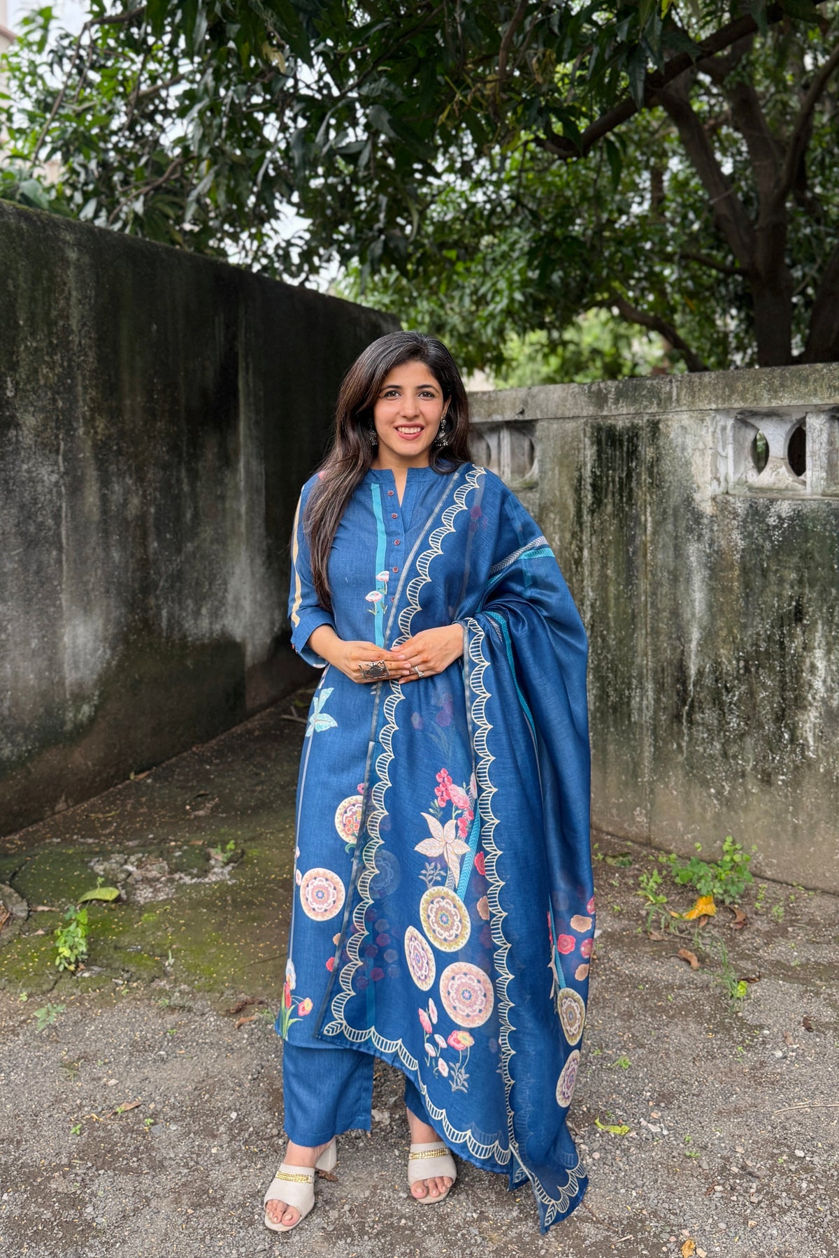 Denim Dusk Suit Set