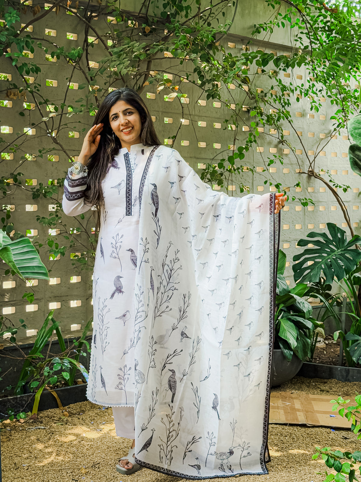 Pakshi Nazaara Dupatta