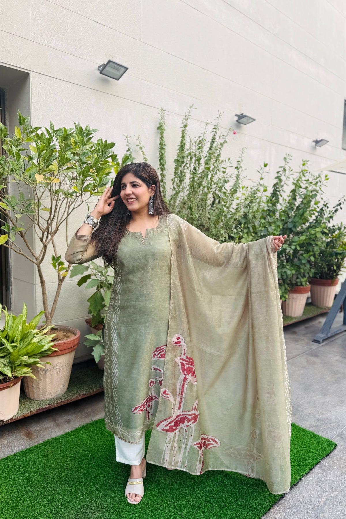 Sage Shringar Handwork Suit Set