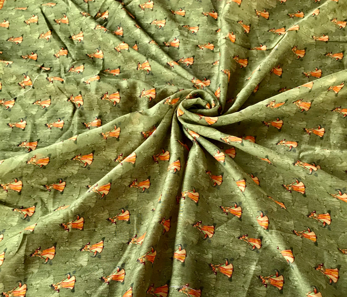 Punch Pink Jharokha saree-Saree-Ekana Label