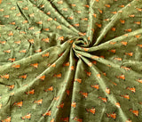 Punch Pink Jharokha saree