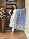Cream Megha Suit Set