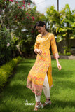 Yellow Divine Kurta