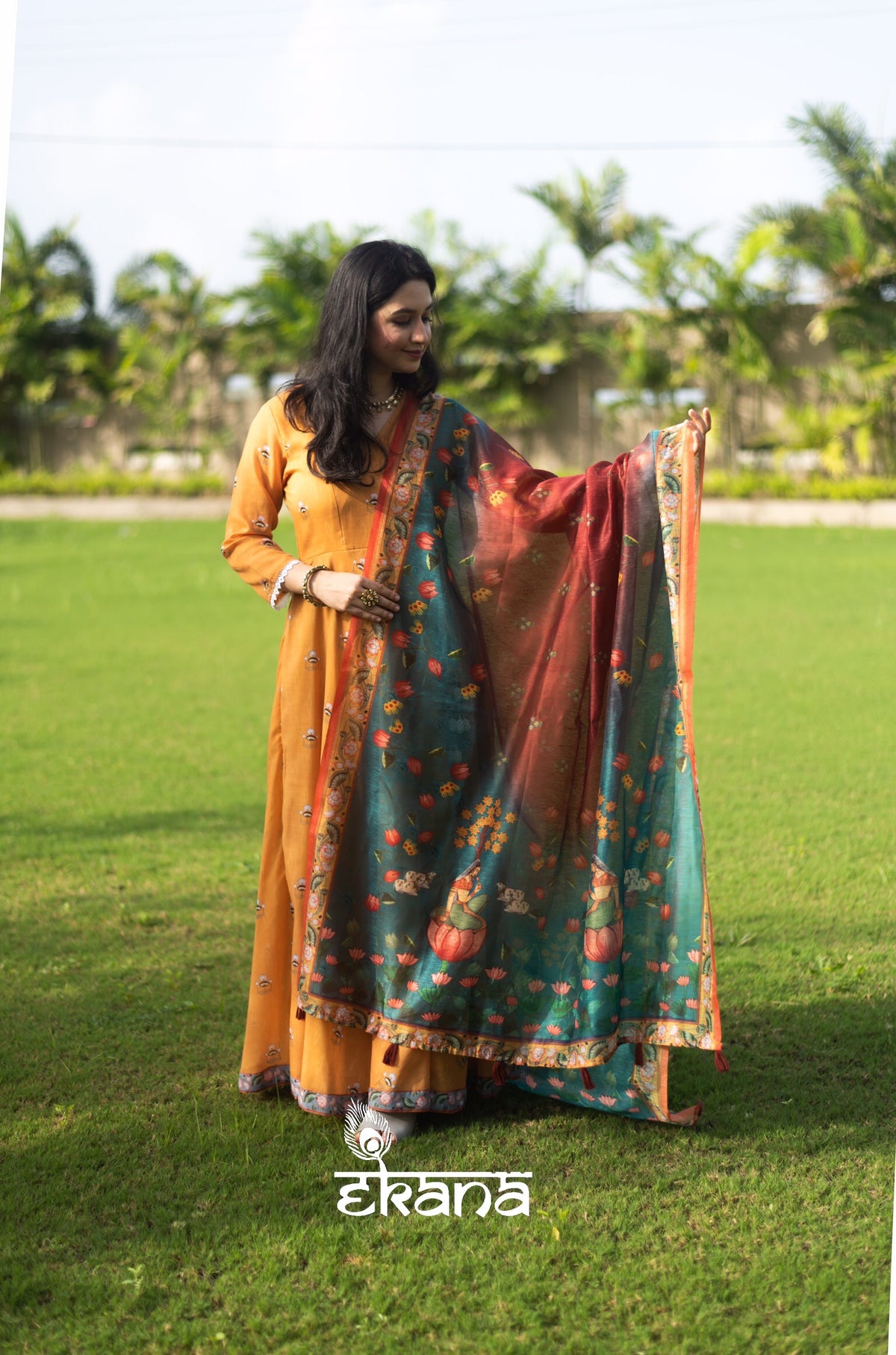 Sparkling Sand Dress-Suit Set-Ekana Label