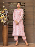 Baby Pink Floral Kurta Set