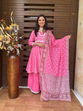 Pink Bliss Patola Suit Set