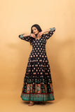 Nisha Pichwai Gown With Dupatta