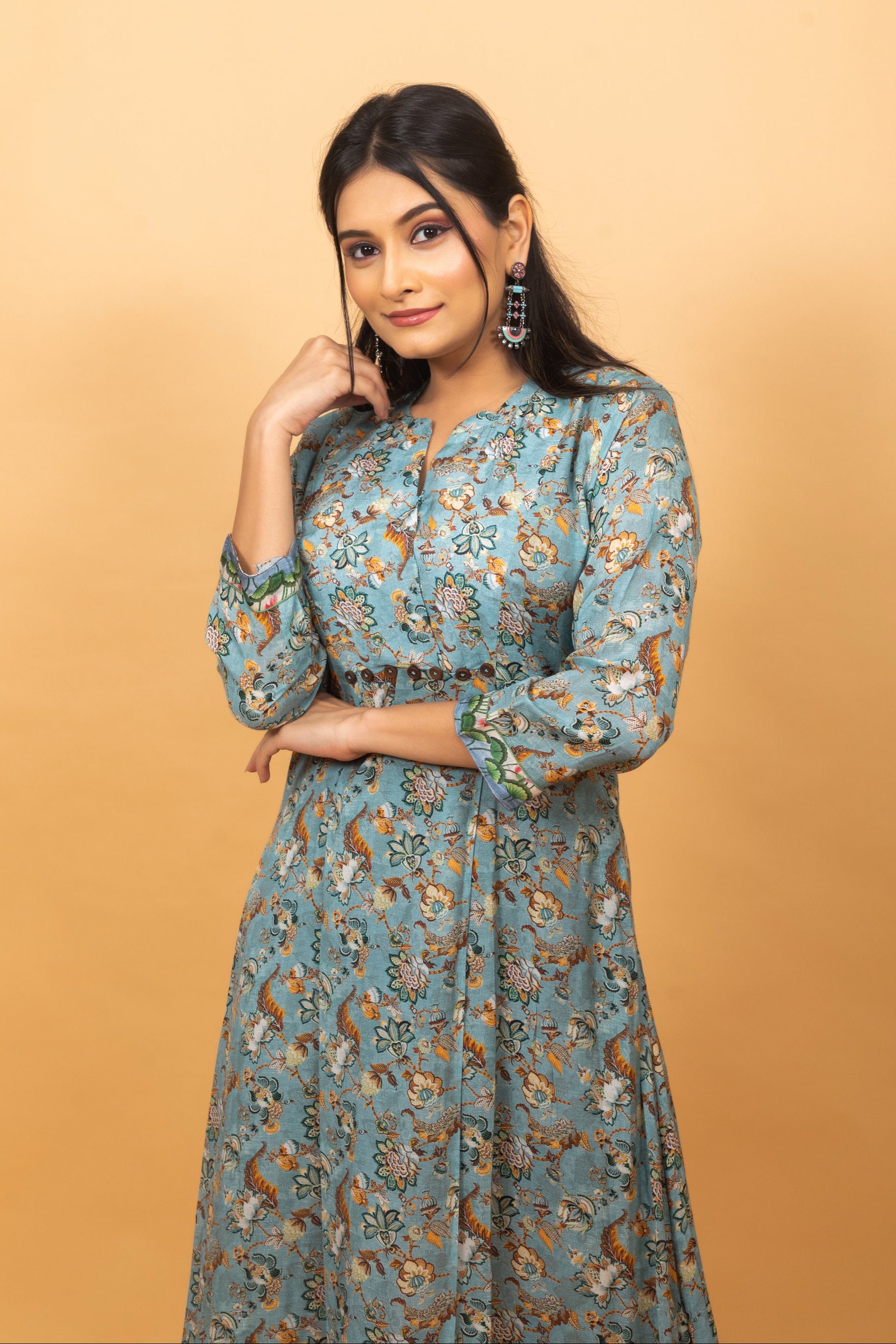 kalamkari designs dresses Cotton Kalamkari Dresses