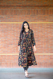 Luna kalamkari Three Piece Set