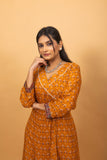 Honey Kalamkari Dress