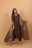 Brown Srini Pichwai Suit Set