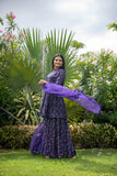 Purple Aaisha Suit Set