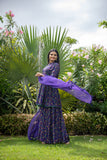 Purple Aaisha Suit Set
