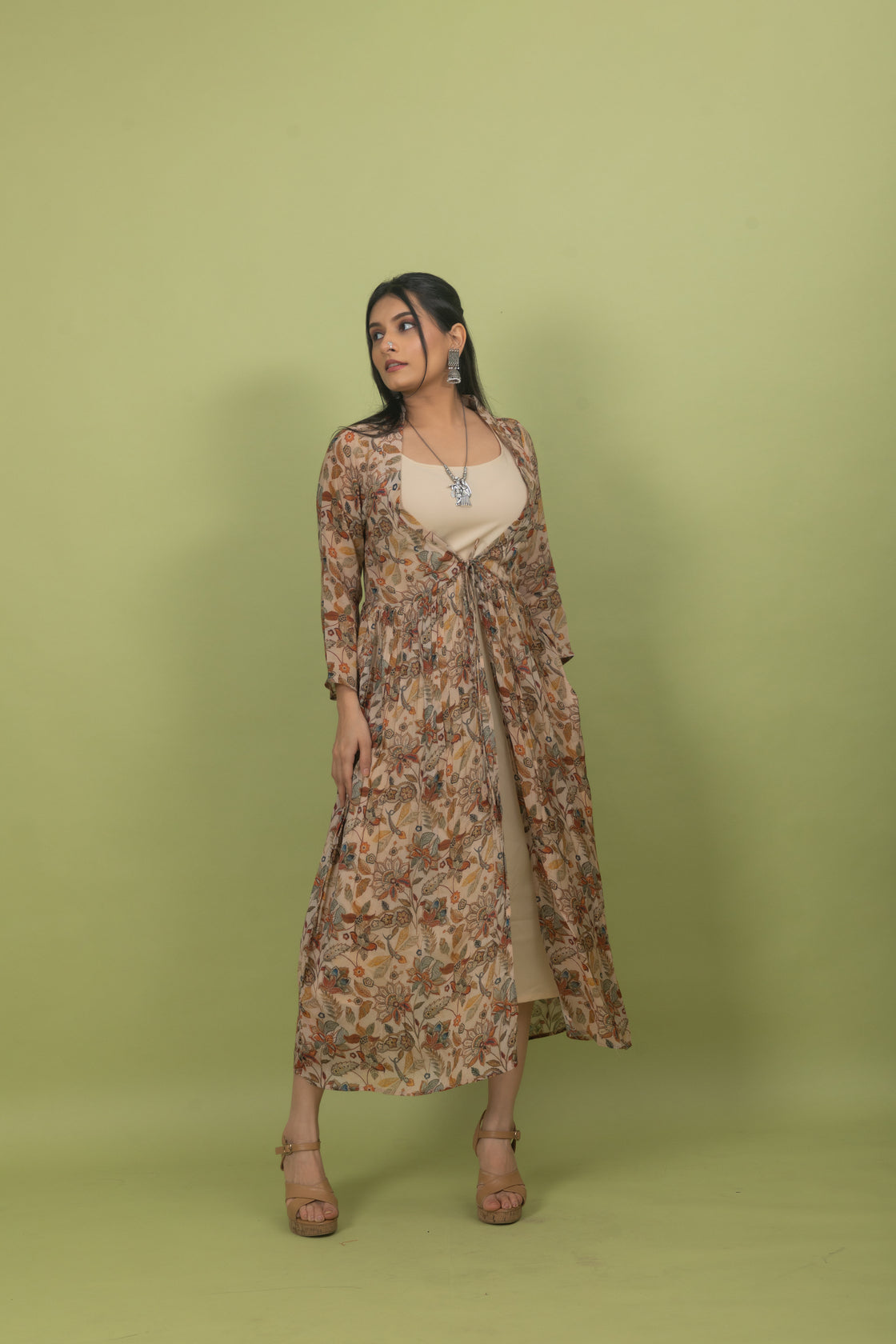 Rosie Kalamkari Dress-Dresses-Ekana Label