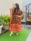 Block Patola Kaftan